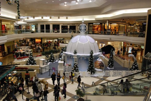 モールのクリスマスイベント